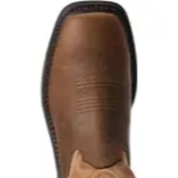 Ariat® Men\'s Rye Brown Big Rig Soft Toe Western Work Boot NEW 10033963 extr EEEE main image 5